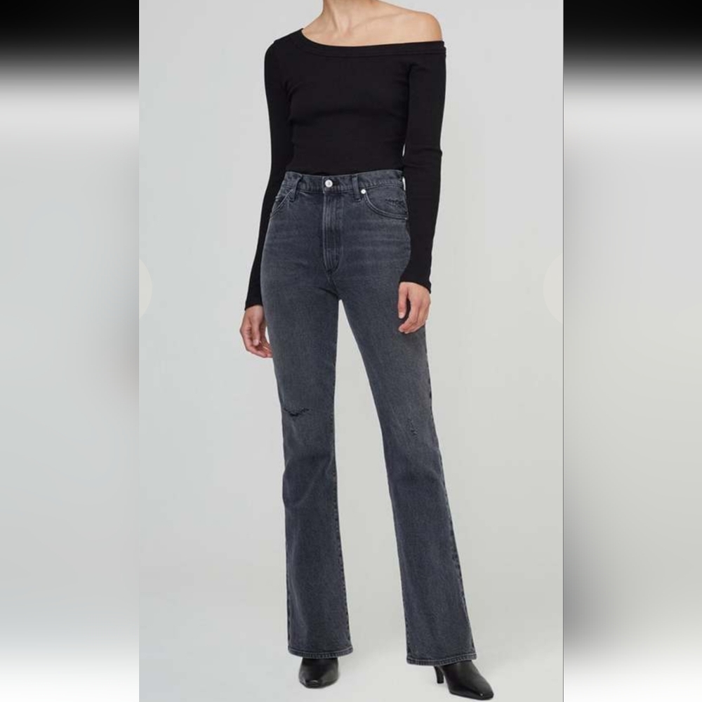 Citizens Of Humanity Lilah High-rise Bootcut Jeans Size 32 Color Anthem